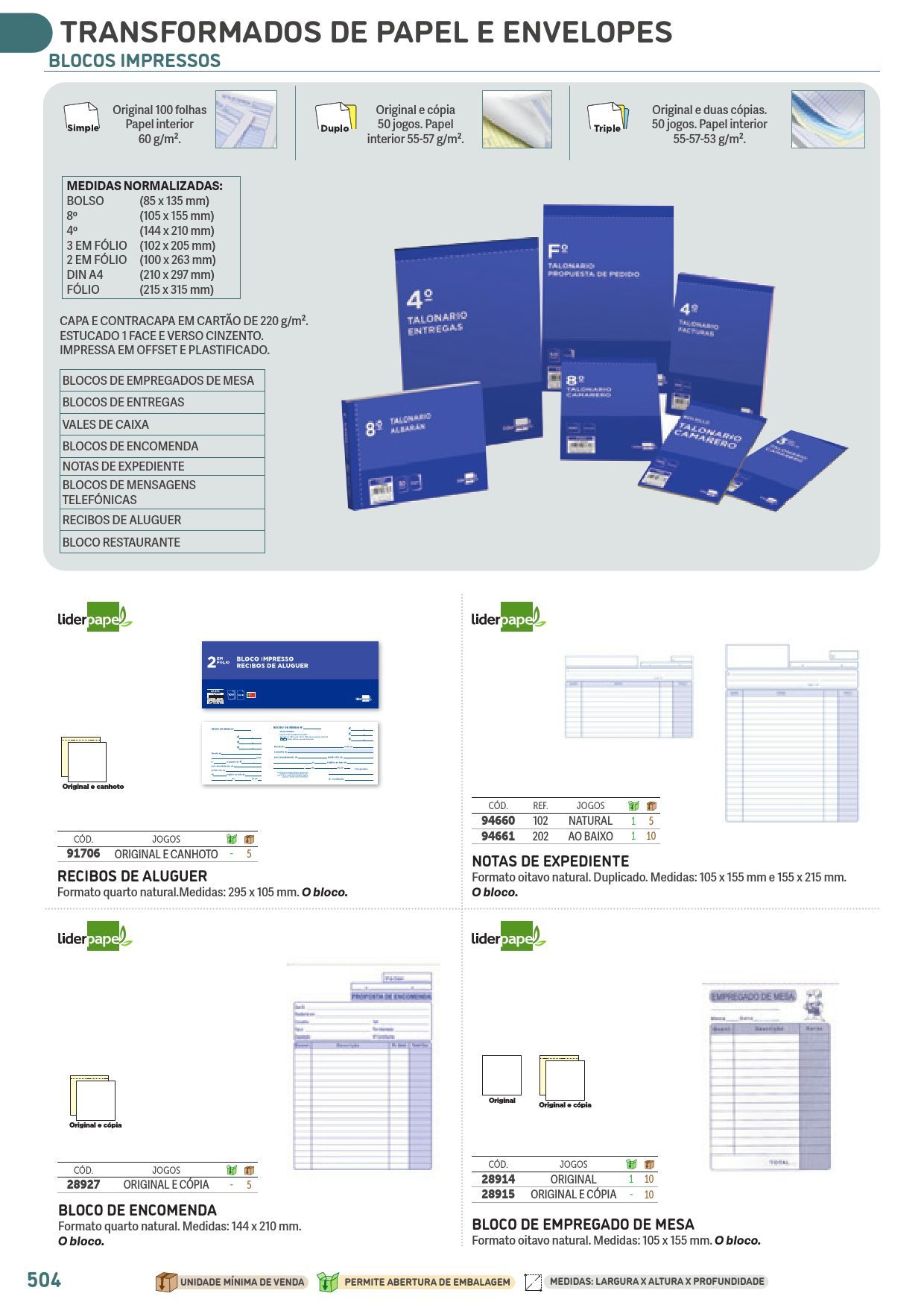 Stockon Papelaria Economato E Muito Mais Bloco Empregado De Mesa